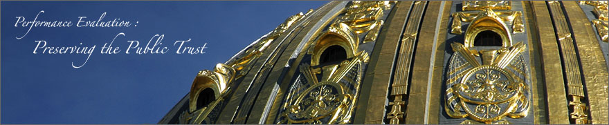 Performance Evaluation: Preserving the Public Trust