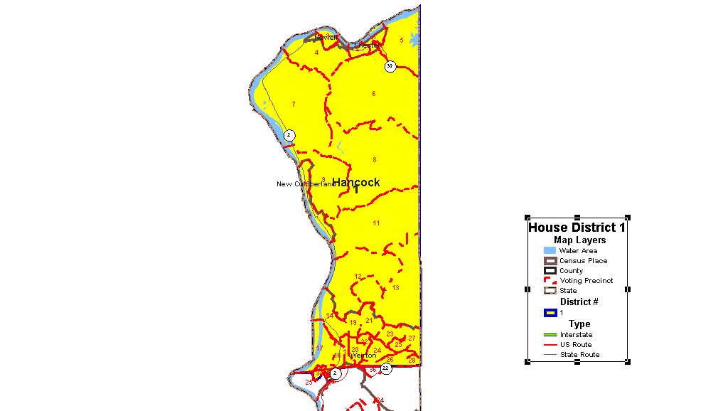 Hancock County, West Virginia, officials