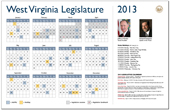 2013 Legislative Calendar