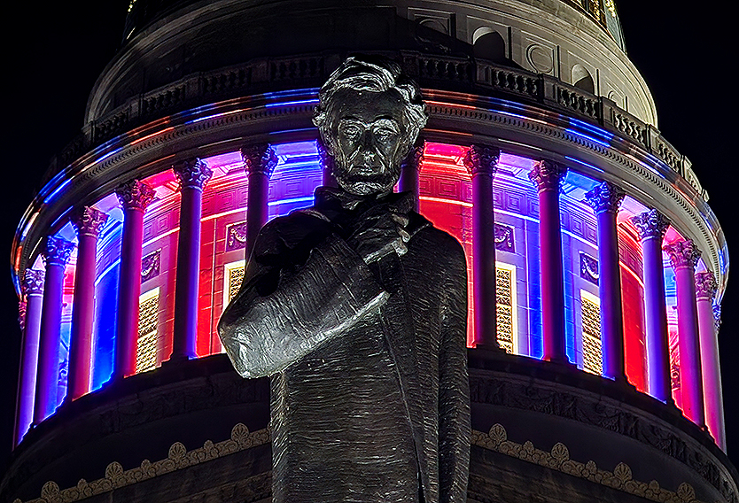 Lincoln Walks at Midnight